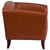 Flash Furniture 111-1-CG-GG Cognac LeatherSoft Upholstery Seat and Back Hercules Imperial Series Reception Chair
