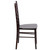 Flash Furniture XS-WALNUT-GG Walnut Acacia Wood Hercules Series Chiavari Chair