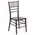 Flash Furniture XS-WALNUT-GG Walnut Acacia Wood Hercules Series Chiavari Chair