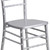 Flash Furniture XS-SILVER-GG Silver Acacia Wood Hercules Series Chiavari Chair