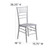 Flash Furniture XS-SILVER-GG Silver Acacia Wood Hercules Series Chiavari Chair