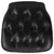 Flash Furniture SZ-TUFT-BLACK-GG 15.75" W x 15.75" D x 1.5" H Black Resin or Wood Chair Cushion