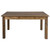 Flash Furniture XA-F-60X38-GG 60" W x 38" D Solid Pine Rustic Stained Finish Rectangular Farm Dining Table