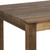 Flash Furniture XA-F-60X38-GG 60" W x 38" D Solid Pine Rustic Stained Finish Rectangular Farm Dining Table