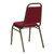 Flash Furniture FD-BHF-2-BY-GG Burgundy Vinyl Upholstered Trapezoidal Back Panel Gold Vein Powder Coated Frame Finish Hercules Series Stacking Banquet Chair