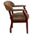 Flash Furniture B-Z105-BRN-GG 24" W x 27" D x 31.5" H Brown Open Back Luxurious Conference Chair