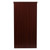 Flash Furniture MT-M8830-LECT-MAH-GG Mahogany Laminate Finish Floor Slanted Surface with Ledge Stand -Up Lectern