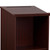 Flash Furniture MT-M8830-LECT-MAH-GG Mahogany Laminate Finish Floor Slanted Surface with Ledge Stand -Up Lectern