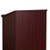 Flash Furniture MT-M8830-LECT-MAH-GG Mahogany Laminate Finish Floor Slanted Surface with Ledge Stand -Up Lectern