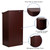 Flash Furniture MT-M8830-LECT-MAH-GG Mahogany Laminate Finish Floor Slanted Surface with Ledge Stand -Up Lectern