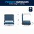 Flash Furniture XU-STA-GN-GG Teal Fabric Canvas Seat and Back Cover Grandstand Ultra-Padded Comfort Seat