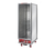 Winholt NHPL-1836-ECOC 21" W x 30 3/4" D x 66 1/2" H Mobile Full Height Aluminum Construction Forced Air LED Thermometer Display - 120V 1440 Watts