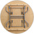 Flash Furniture XA-48-BIRCH-M-GG 440 Lbs. Polyurethane Varnish Top Round Heavy Duty Folding Banquet Table