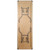 Flash Furniture XA-3096-BIRCH-M-GG 661 Lbs. Polyurethane Varnish Top Rectangular Heavy Duty Folding Banquet Table
