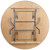 Flash Furniture XA-60-BIRCH-M-GG 661 Lbs. Polyurethane Varnish Top Round Heavy Duty Folding Banquet Table