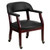 Flash Furniture B-Z100-BLACK-GG 24" W x 27" D x 31.5" H Black Open Back Luxurious Conference Chair
