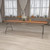Flash Furniture XA-3696-P-GG 680 Lbs. Polyurethane Varnish Top Rectangular Folding Banquet Table