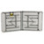 Flash Furniture DAD-YCZ-152Z-GG 220 Lbs. Granite White Plastic Table Top Rectangular Folding Table
