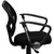 Flash Furniture WA-3074-BK-A-GG 250 Lb. Black Fabric Nylon Arms Swivel Task/Computer Chair