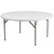 Flash Furniture DAD-YCZ-1-GW-GG 551 Lbs. Granite White Plastic Table Top Round Folding Table