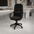 Flash Furniture H8021-GG 250 Lb. Black Glove Vinyl Nylon Arms Executive Swivel Office Chair