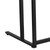 Flash Furniture NAN-WK-055-GG 47.25" W x 23.5" D x 29.25" H Clear Tempered Glass Top Computer Desk
