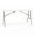 Flash Furniture RB-3050FH-ADJ-GG 330 Lbs. Granite WhiteTop Waterproof Ready To Use Commercial Table