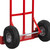 Flash Furniture XU-CH-DOL-GG 22.25" W x 18" D x 52" H Red Powder Coated Frame Finish Heavy Duty Chair Dolly
