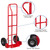 Flash Furniture XU-CH-DOL-GG 22.25" W x 18" D x 52" H Red Powder Coated Frame Finish Heavy Duty Chair Dolly