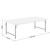 Flash Furniture RB-3060-KID-GG 260 Lbs. Ranite White PlasticTop Rectangular Kid's Folding Table