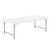 Flash Furniture RB-3060-KID-GG 260 Lbs. Ranite White PlasticTop Rectangular Kid's Folding Table