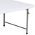 Flash Furniture RB-3060-KID-GG 260 Lbs. Ranite White PlasticTop Rectangular Kid's Folding Table