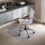 Flash Furniture MAT-CM11233FD-GG 45" W x 53" D x 2/25" H Clear Vinyl Straight Edge Chair Mat