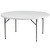 Flash Furniture DAD-YCZ-154-GW-GG 661 Lbs. Granite White Plastic Table Top Round Folding Table