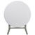 Flash Furniture DAD-YCZ-80R-GW-GG 220 Lbs. Granite White Plastic Table Top Round Folding Table