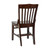 Flash Furniture XU-DG-W0006-WAL-GG Hercules Series Restaurant Chair School House Back Wooden With Walnut Finished