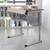 Flash Furniture NAN-JN-2433-GG 45.25" W x 28.25" D x 47.75" H Cherry Melamine Laminate Finish Top Floor Model Drawing and Drafting Table