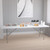 Flash Furniture DAD-YCZ-244-GW-GG 96" W x 30" D x 29" H Rectangle Molded Plastic Folding Table