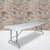 Flash Furniture RB-3096ADJ-GG 661 Lbs. Granite WhiteTop Waterproof Ready To Use Commercial Table