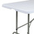 Flash Furniture RB-3096ADJ-GG 661 Lbs. Granite WhiteTop Waterproof Ready To Use Commercial Table