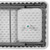 Flash Furniture DAD-PYZ-116-GG 220 Lbs. Granite White Plastic Top Rectangular Folding Table