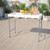 Flash Furniture DAD-PYZ-116-GG 220 Lbs. Granite White Plastic Top Rectangular Folding Table