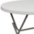 Flash Furniture RB-32R-GW-GG 220 Lbs. Granite White Plastic Table Top Round Folding Table