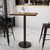 Flash Furniture XU-WALTB-2430-TR18B-GG Walnut Laminate Rectangular Top PVC T-Mold Edge Table