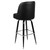 Flash Furniture XU-F-125-GG Bar Stool Metal Barstool With Swivel Bucket Seat