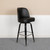 Flash Furniture XU-F-125-GG Bar Stool Metal Barstool With Swivel Bucket Seat