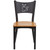 Flash Furniture XU-DG-60099-COF-NATW-GG Natural Finish Plywood Seat Hercules Series Restaurant Chair