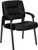 Flash Furniture BT-1404-BKGY-GG 23.25" W x 26" D x 36" H Black Tufted Back Executive Side Reception Chair