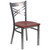 Flash Furniture XU-6FOB-CLR-CHYW-GG Cherry Finish Plywood Seat Hercules Series Restaurant Chair
