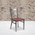 Flash Furniture XU-6FOB-CLR-CHYW-GG Cherry Finish Plywood Seat Hercules Series Restaurant Chair
